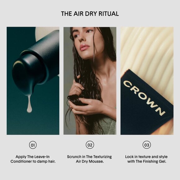 Crown Affair - The Mini Air Dry Hair Set - Picture 2 of 7